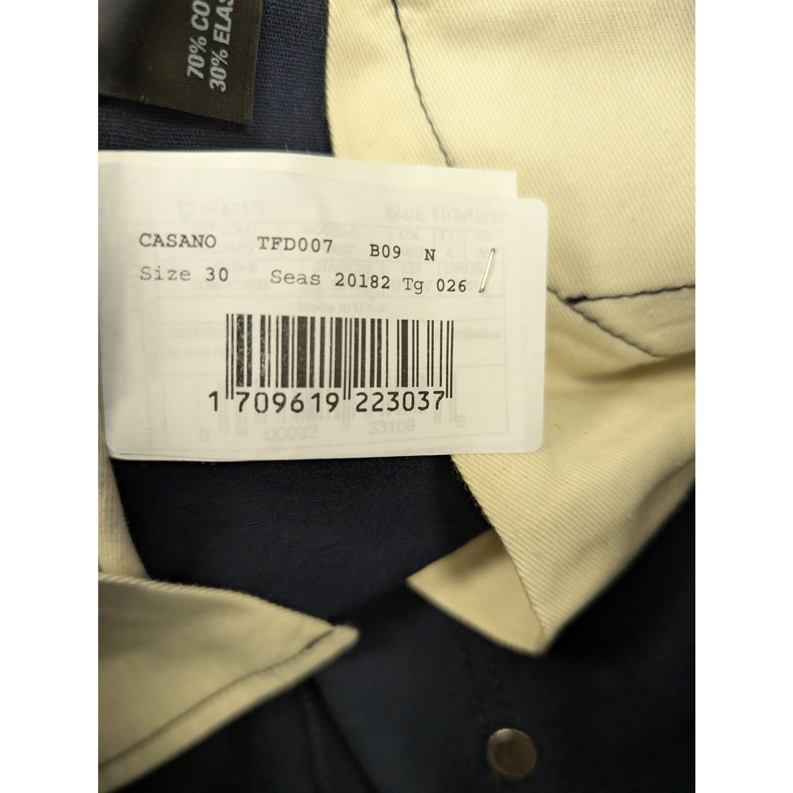 Tom Ford o1rshd1 Tapered Jean Pant in Navy Blue Size US 30 / EU 46 - 14 Thumbnail