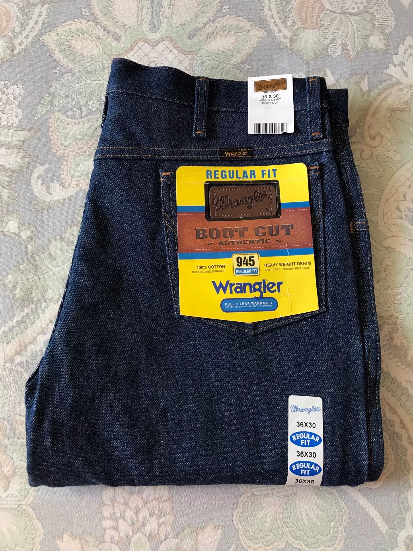 Wrangler Wrangler 945 Bootcut Jeans W36L30 Size US 36 / EU 52 - 1 Thumbnail
