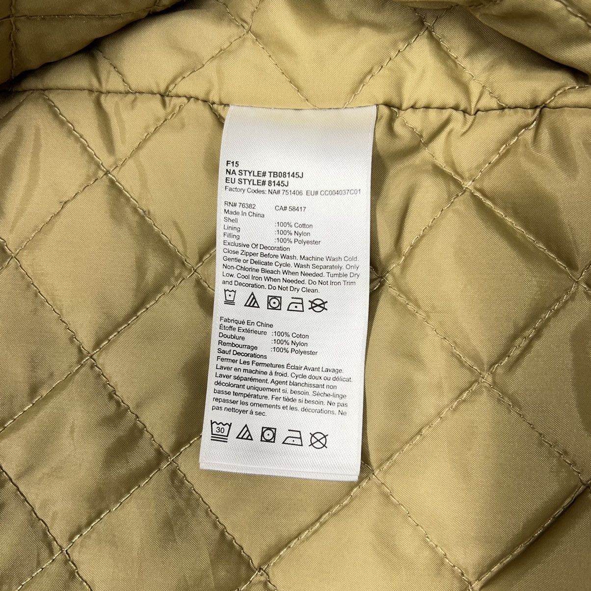 Timberland Timberland Jacket Green Cargo Quilted Lined Pocket Button Size US L / EU 52-54 / 3 - 10 Thumbnail