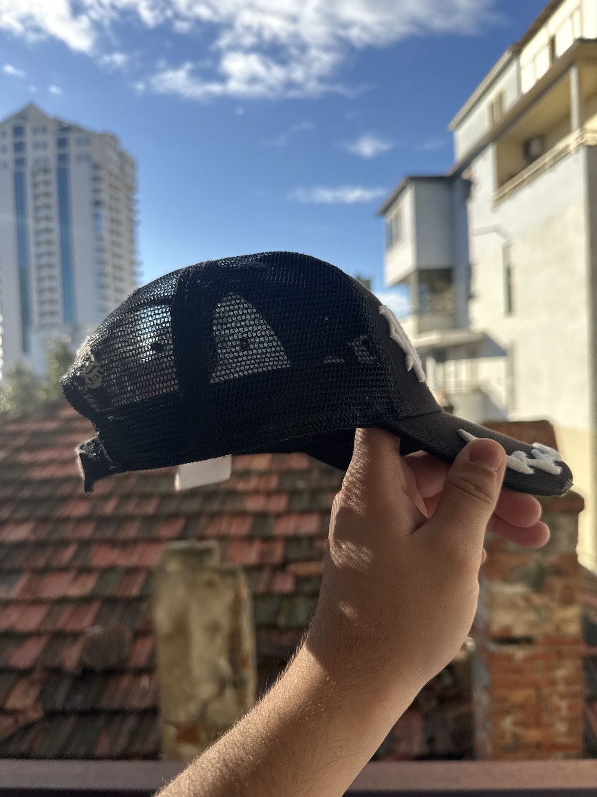 Philipp Plein BASEBALL CAP GOTHIC PLEIN Size ONE SIZE - 5 Thumbnail