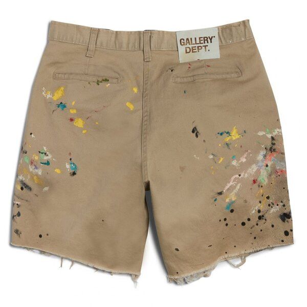 Gallery Dept. o1gr1nt0526 Workshop Short in Khaki Size US 28 / EU 44 - 2 Thumbnail