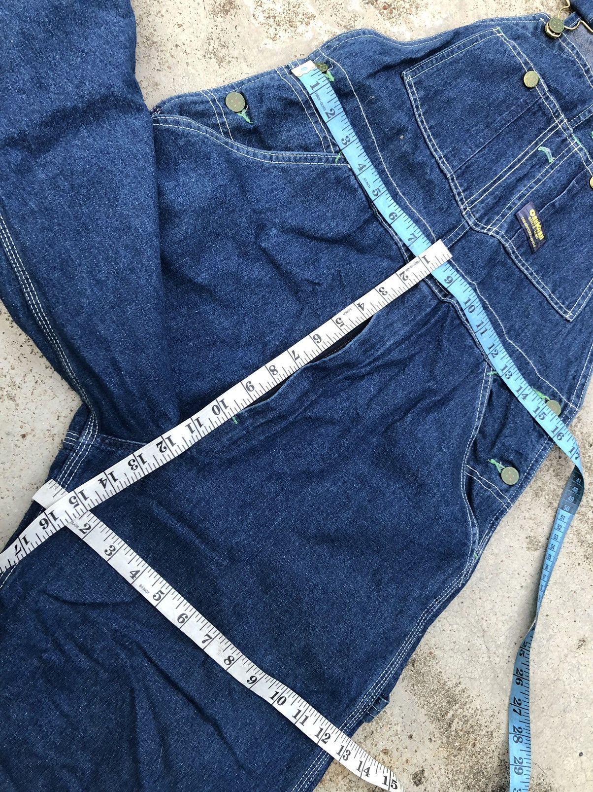 Oshkosh × Vintage VINTAGE OSHKOSH OVERALL MADE IN USA Size US 32 / EU 48 - 8 Thumbnail