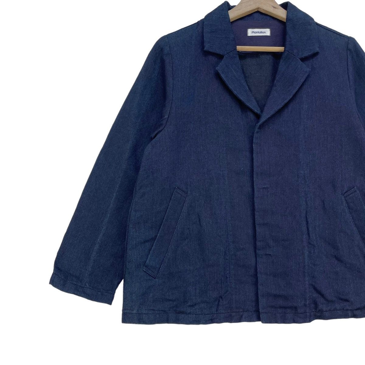 Issey Miyake 🔥Awesome Issey Miyake Plantation Indigo Jacket Size M / US 6-8 / IT 42-44 - 5 Thumbnail