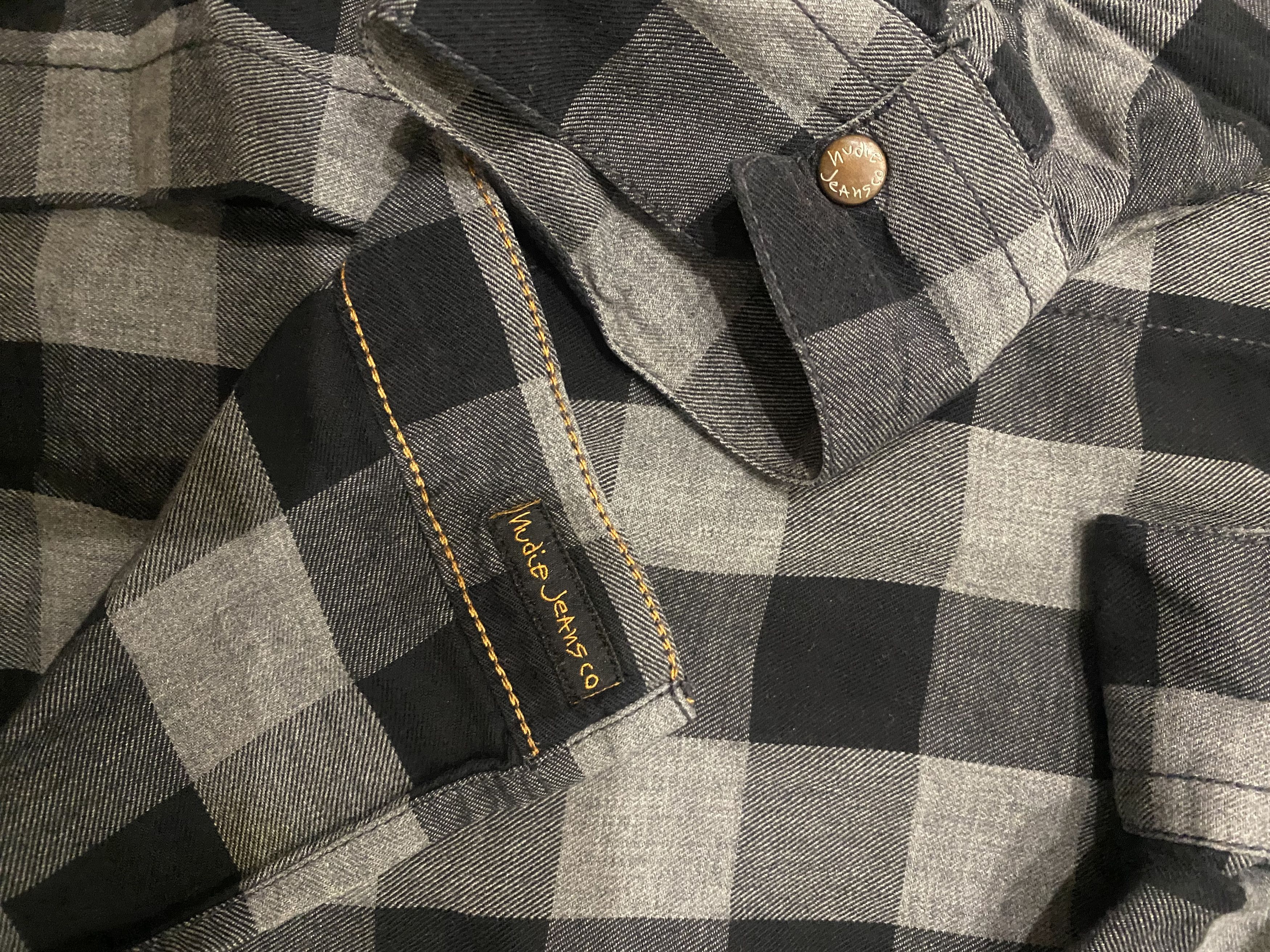 Nudie Jeans Nudie Jeans Flannel Shirt Size US XL / EU 56 / 4 - 4 Thumbnail