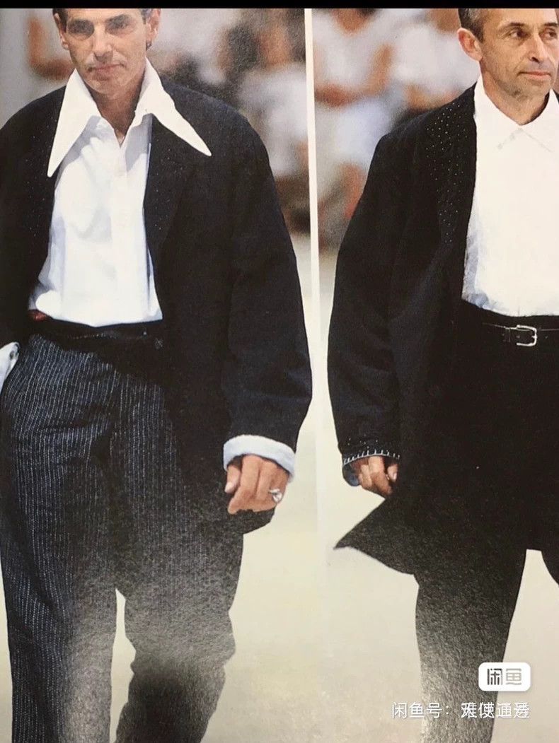 Yohji Yamamoto Yohji Yamamoto 95ss Bukowski Silk Hand Stitched Jacket Size US S / EU 44-46 / 1 - 8 Thumbnail