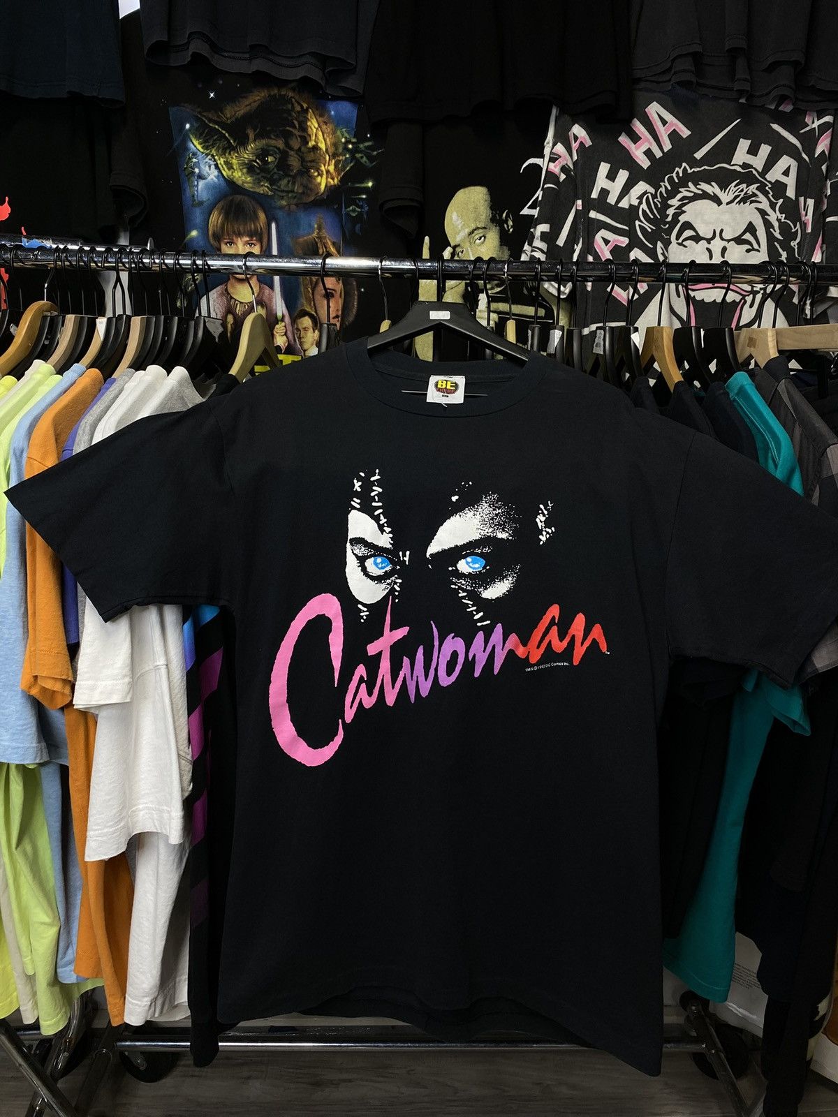 Vintage Vintage 1992 Cat Women T-Shirt Vtg Dc Batman Movie Tee XL Size US XL / EU 56 / 4 - 1 Thumbnail