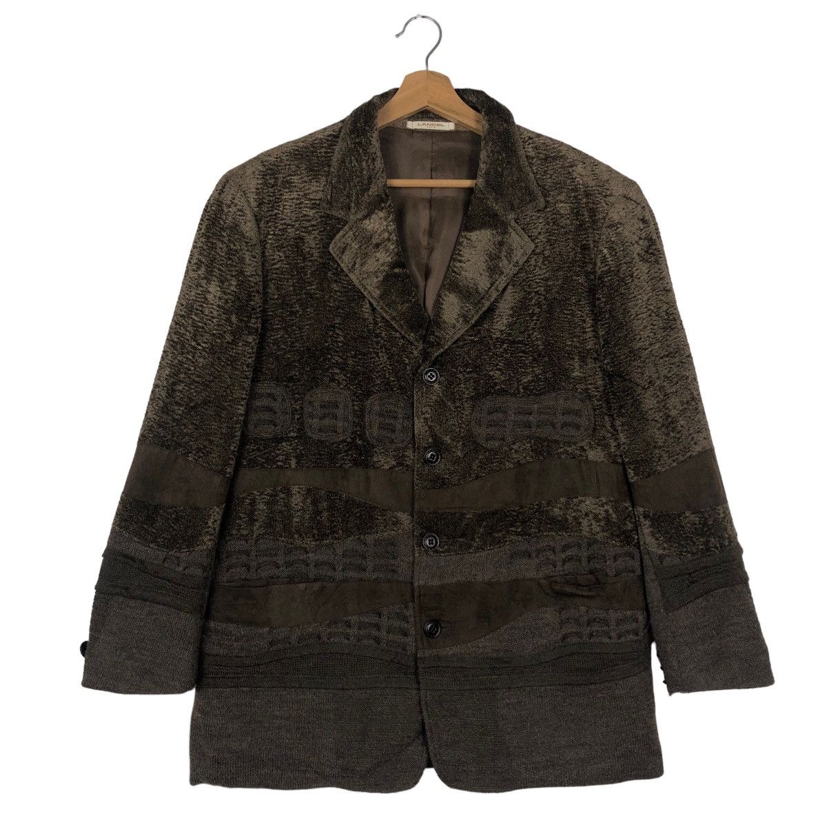 Japanese Brand 🔥90’s Vintage Navajo Velvet Jacket Lancel Paris Size US L / EU 52-54 / 3 - 1 Thumbnail