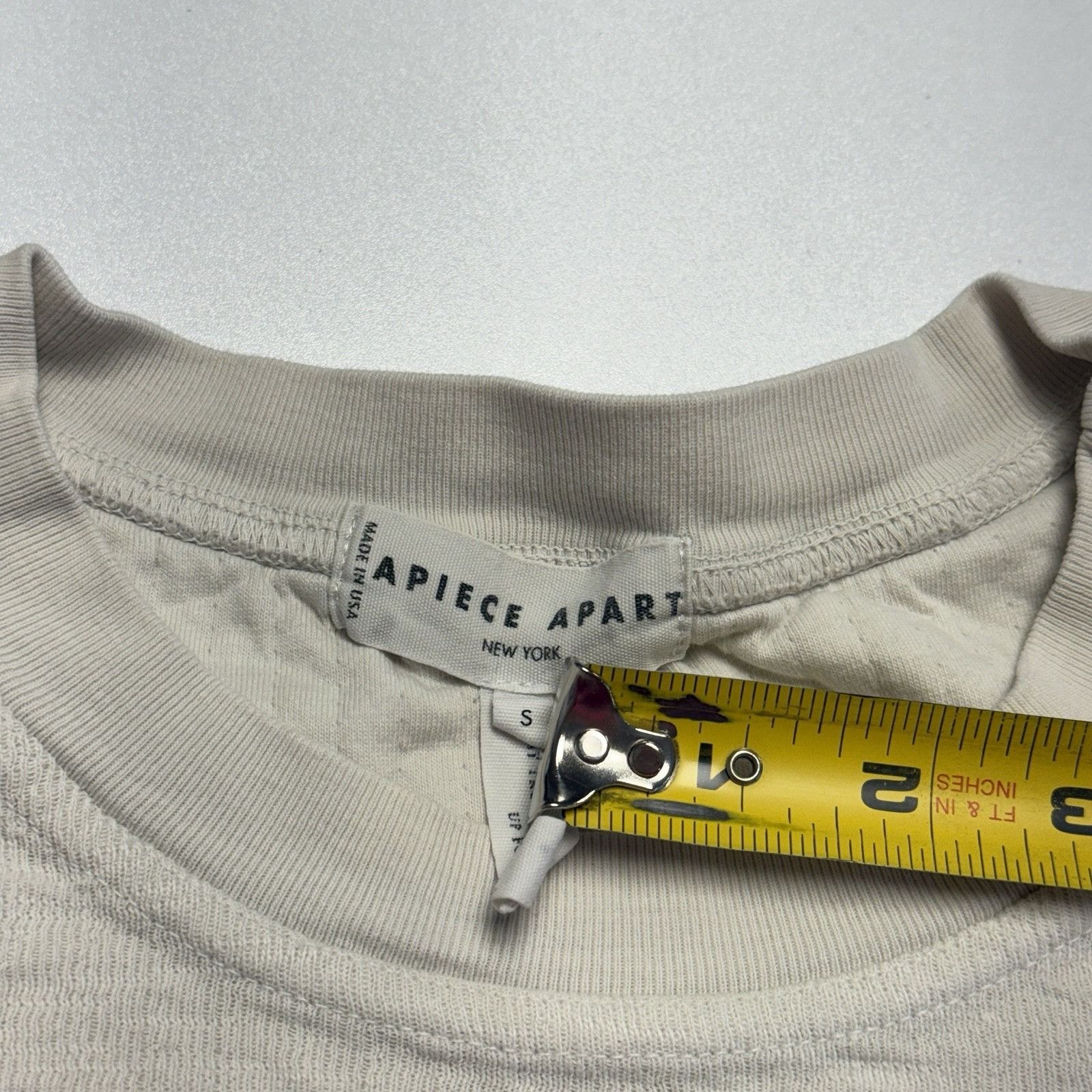 Apiece Apart Apiece Apart Sweatshirt Women’s Size Small Off White Color P Size S / US 4 / IT 40 - 6 Thumbnail