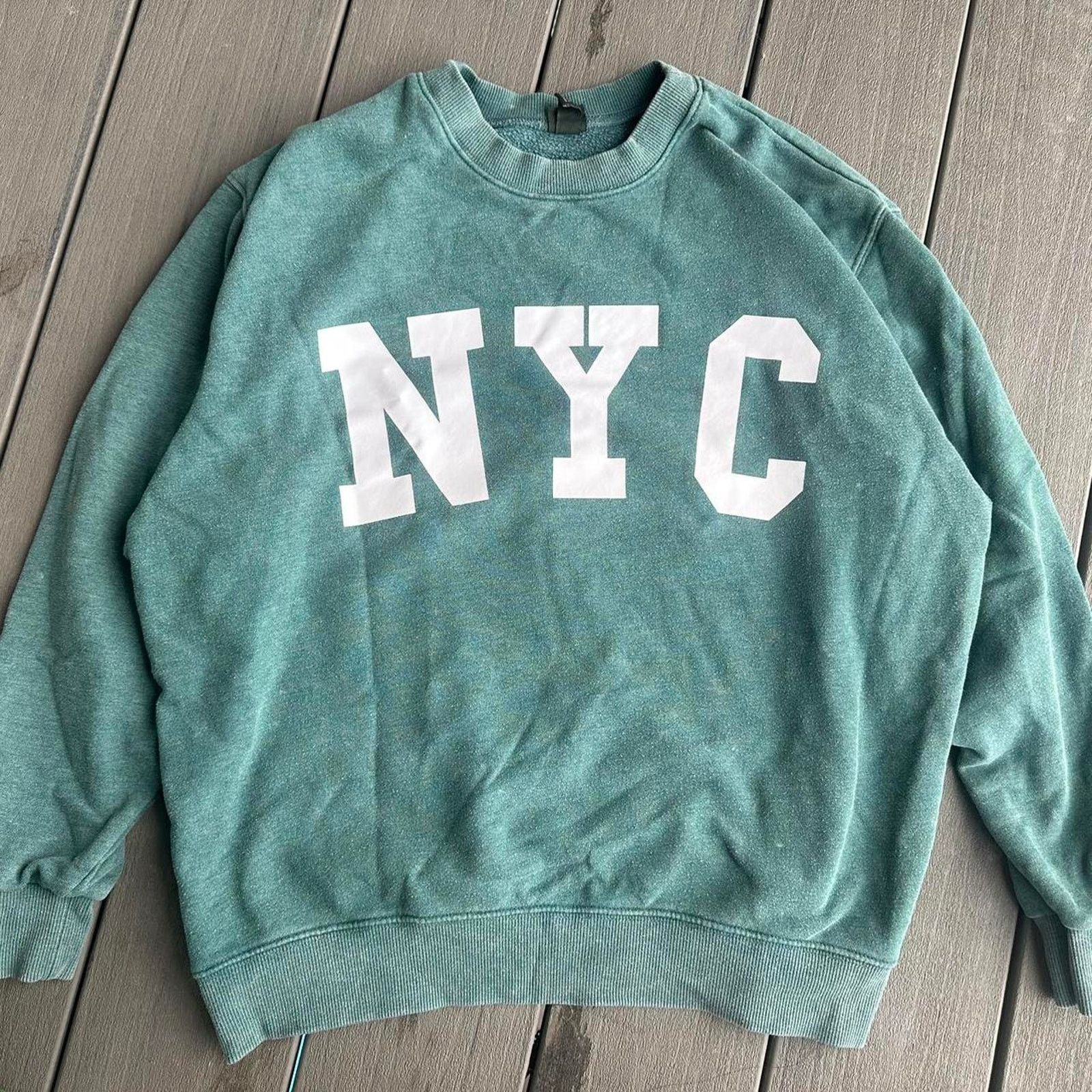 Other Green cotton nyc crewneck Size XS / US 0-2 / IT 36-38 - 1 Thumbnail