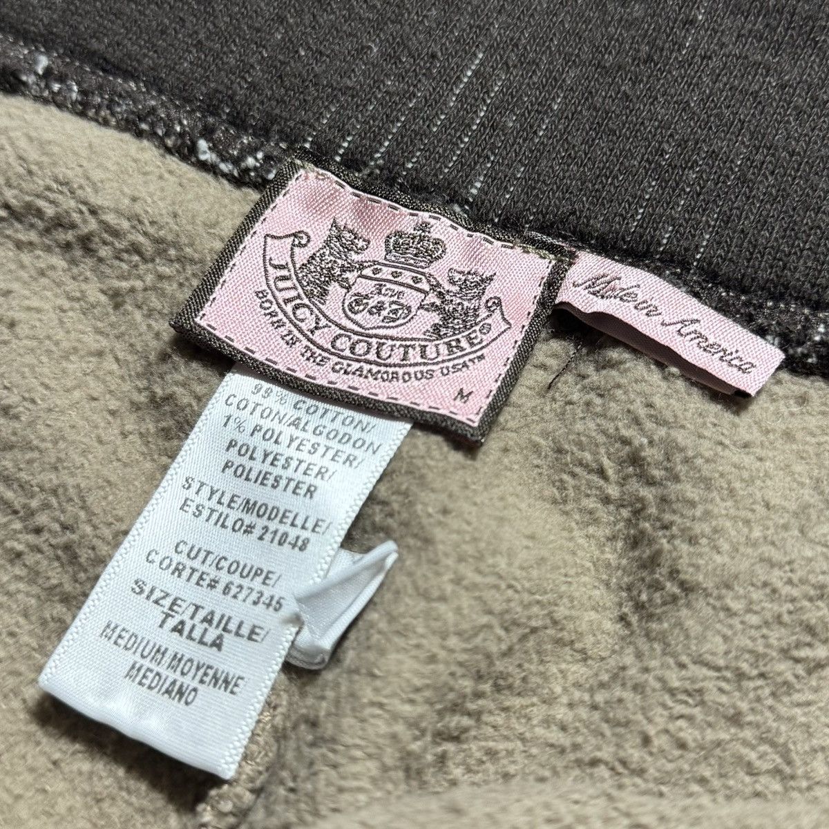 Juicy Couture Rare Juicy Couture USA Vintage Sport Suit Hoodie And Pants Size M / US 6-8 / IT 42-44 - 11 Thumbnail