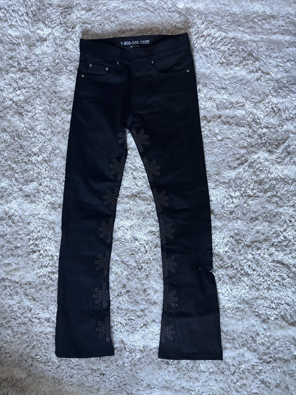 LOSTSHDWS Lost Shadows Stubbed Denim Jeans Size US 28 / EU 44 - 2 Thumbnail