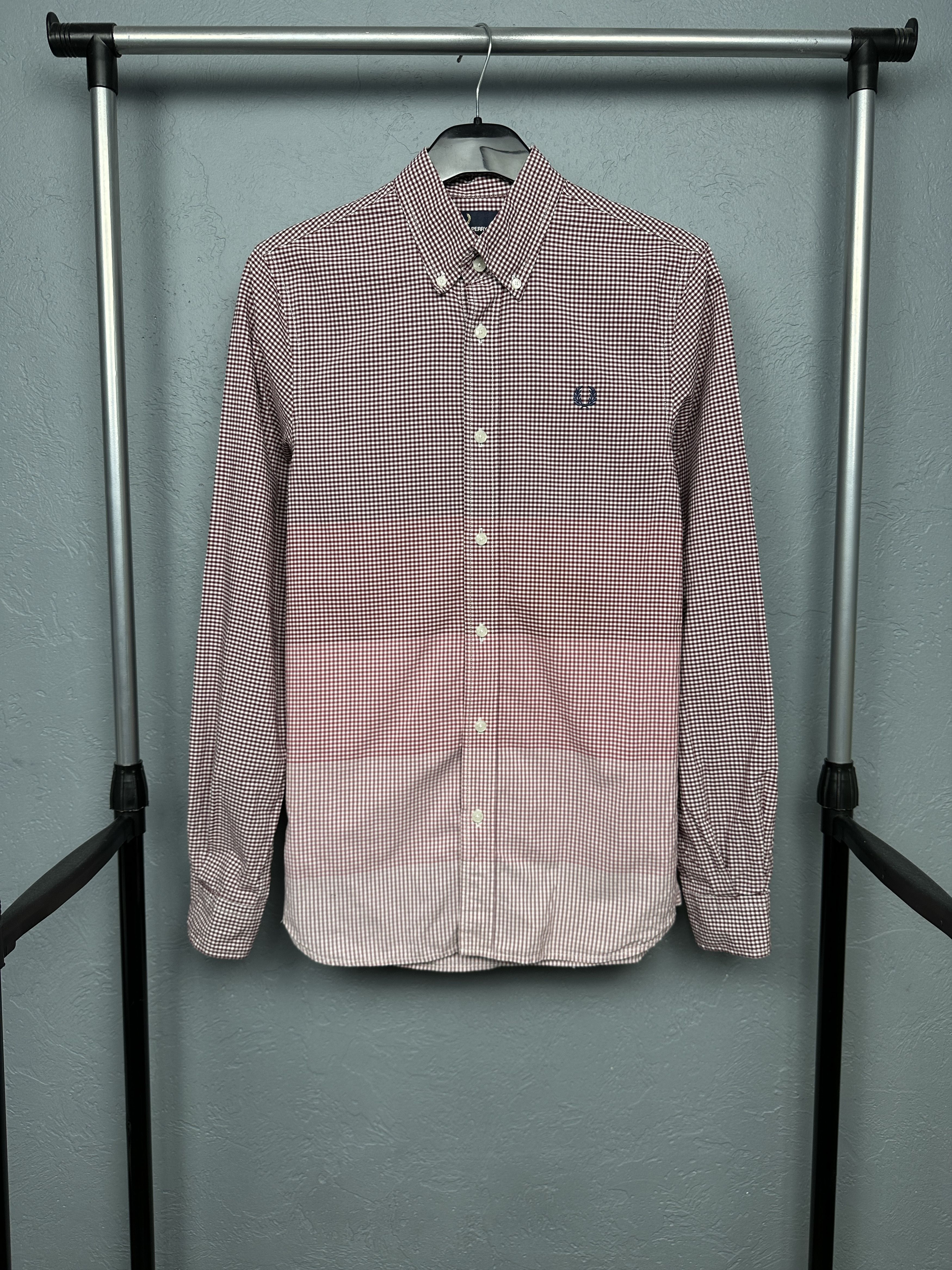 Fred Perry Fred Perry Mens Long Sleeve Shirt Size US S / EU 44-46 / 1 - 1 Thumbnail