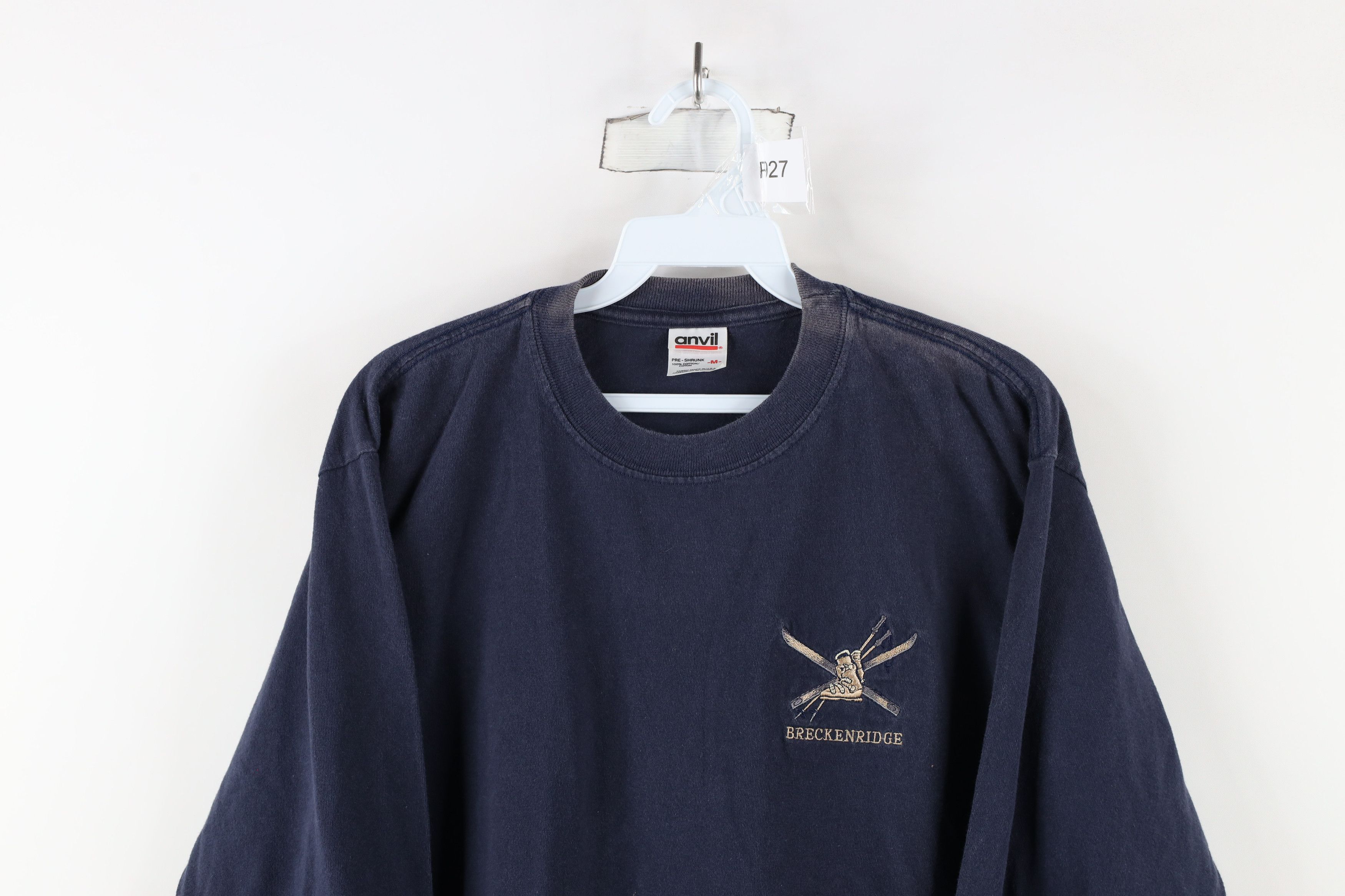 Vintage Vintage 90s Streetwear Breckenridge Long Sleeve T-Shirt Size US M / EU 48-50 / 2 - 2 Thumbnail