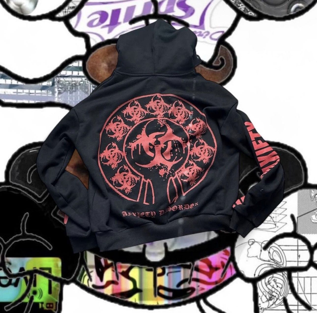 Droland Miller TO THE END (RED) hoodie Size US S / EU 44-46 / 1 - 3 Thumbnail