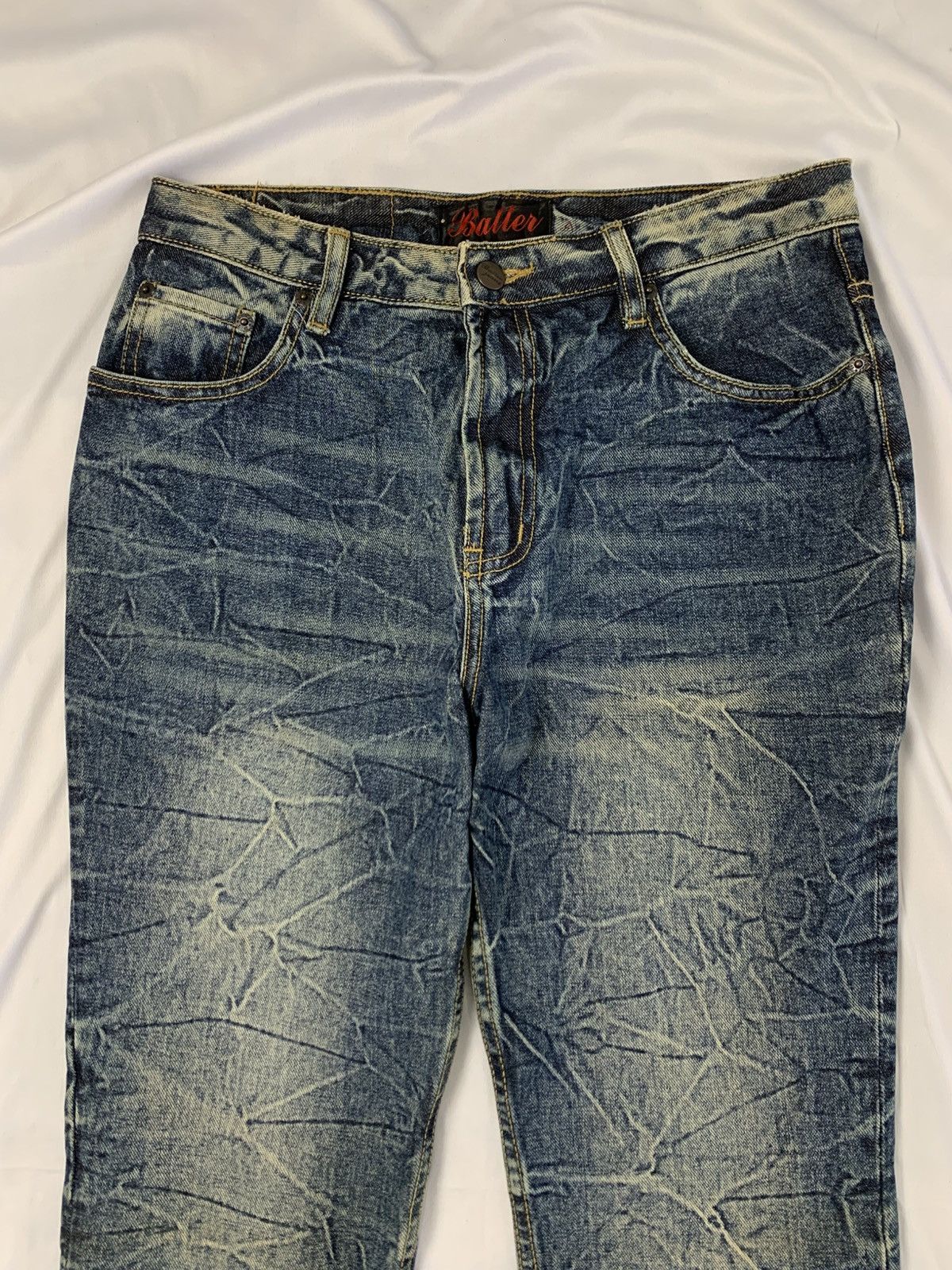 If Six Was Nine super flared mudwash batter jeans japan ifsx style lgb Size US 30 / EU 46 - 9 Thumbnail