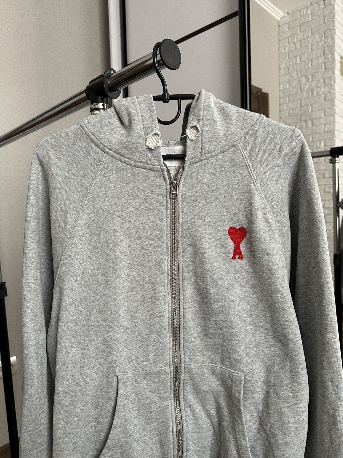 AMI AMI Paris Zip Hoodie Pullover Size US M / EU 48-50 / 2 - 5 Thumbnail