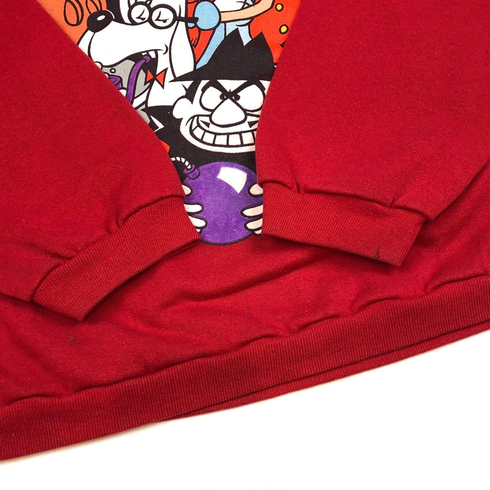 Vintage vintage 1993 rocky and bullwinkle tv promo crewneck sweater Size US L / EU 52-54 / 3 - 4 Thumbnail