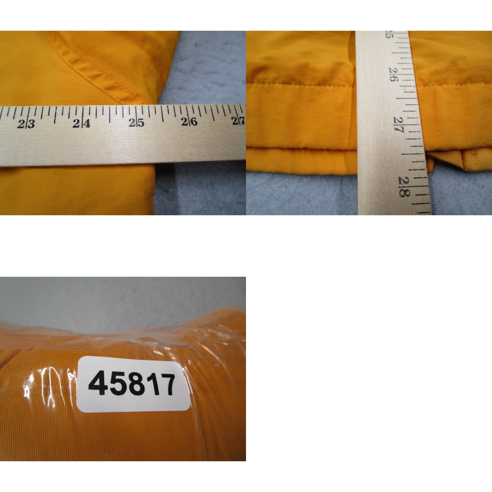 Vintage Cabela's Jacket Mens Medium Yellow Full Zip Fleece Lined Nylon Polyester Pockets Outdoor Hiking Travel Windbreaker All Seasons Size US M / EU 48-50 / 2 - 8 Thumbnail