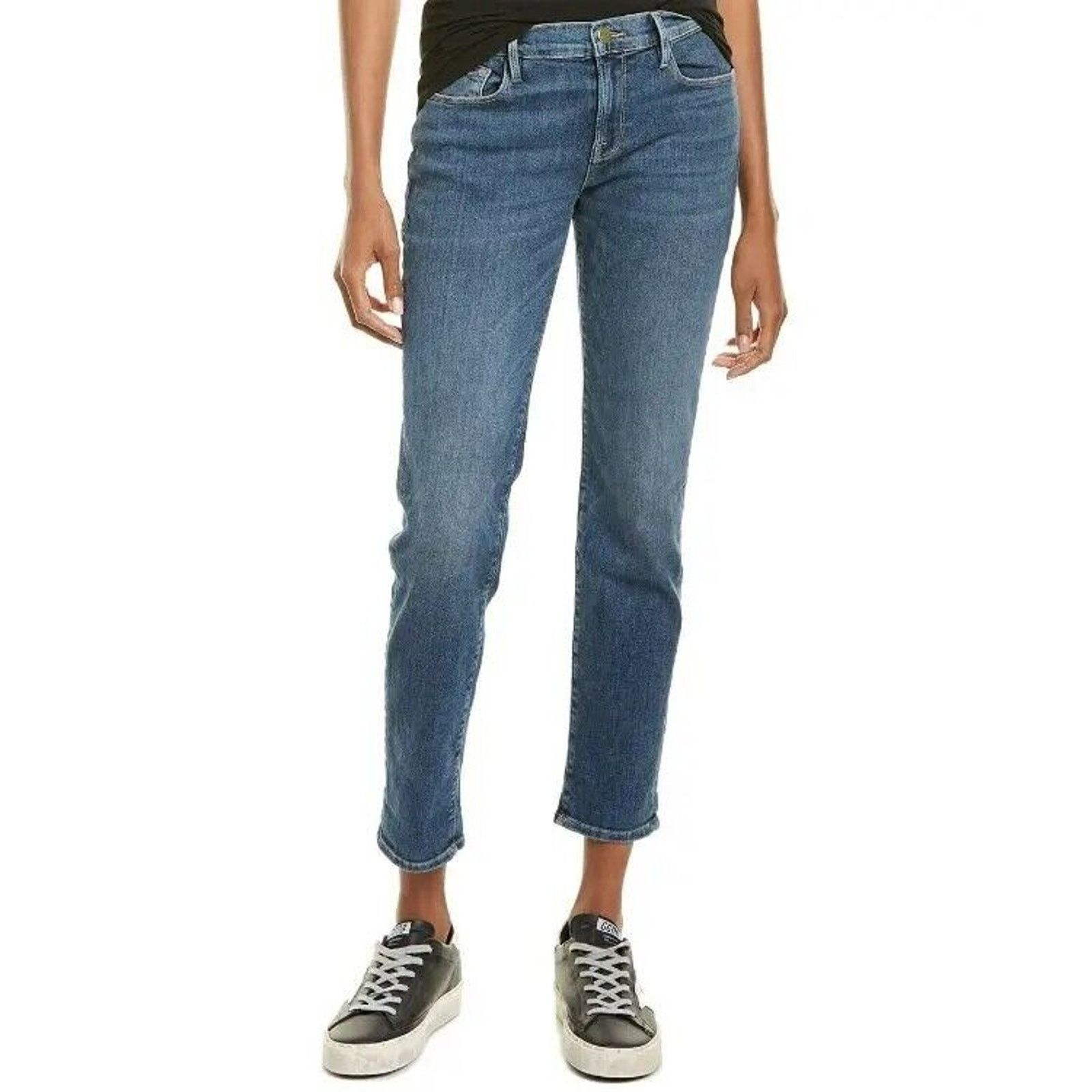 Frame Frame Le Garcon Jeans in Revere Wash USA Size 29 W 33 Size 29" - 1 Thumbnail