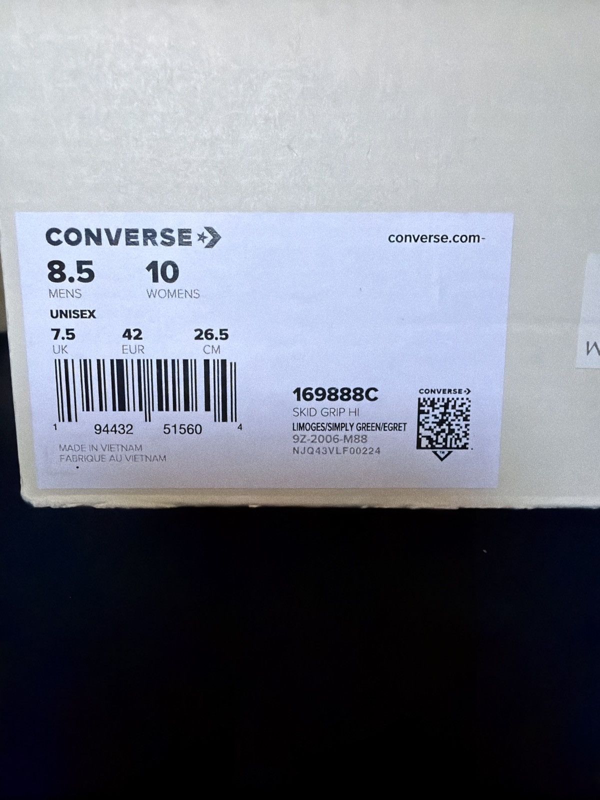 Converse × Fear of God Converse skid grip hi Size US 8.5 / EU 41-42 - 5 Thumbnail