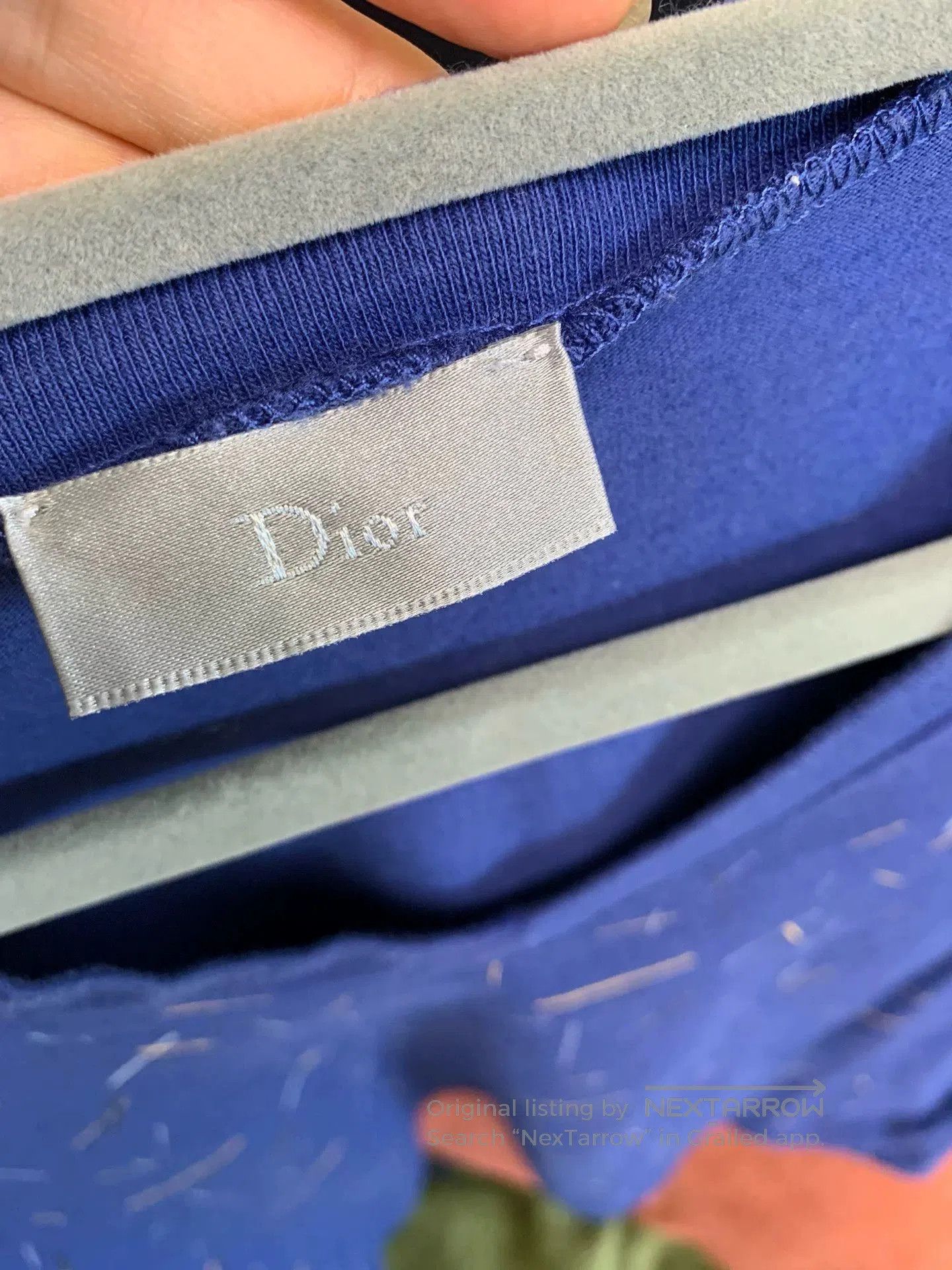Dior Dior Blue Short Sleeve T-Shirt. Size US M / EU 48-50 / 2 - 4 Thumbnail