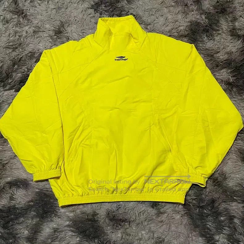 Balenciaga Balenciaga Solid color high-neck raglan long-sleeve jacket Size US L / EU 52-54 / 3 - 1 Thumbnail