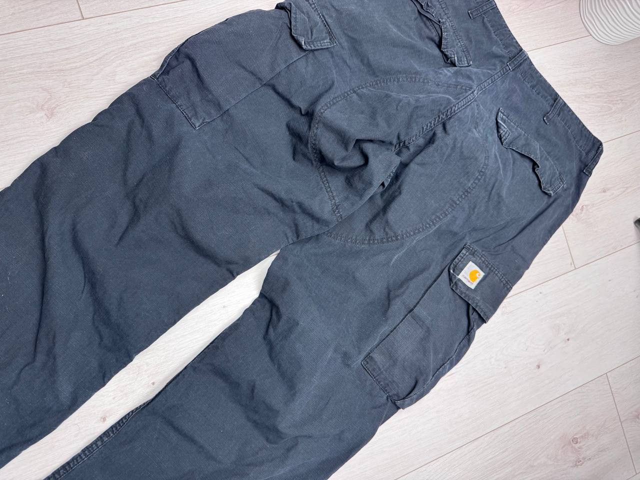 Carhartt Vintage black carhartt cargo pants workwear size 34 x 32 Size US 34 / EU 50 - 8 Thumbnail