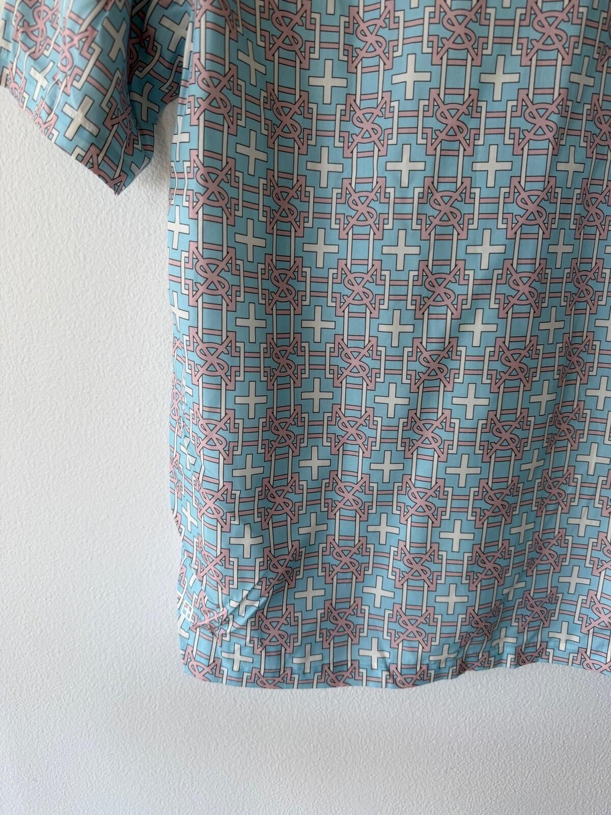 Ksubi new ksubi medium m short sleeve resort shirt plus blue Size US M / EU 48-50 / 2 - 7 Thumbnail
