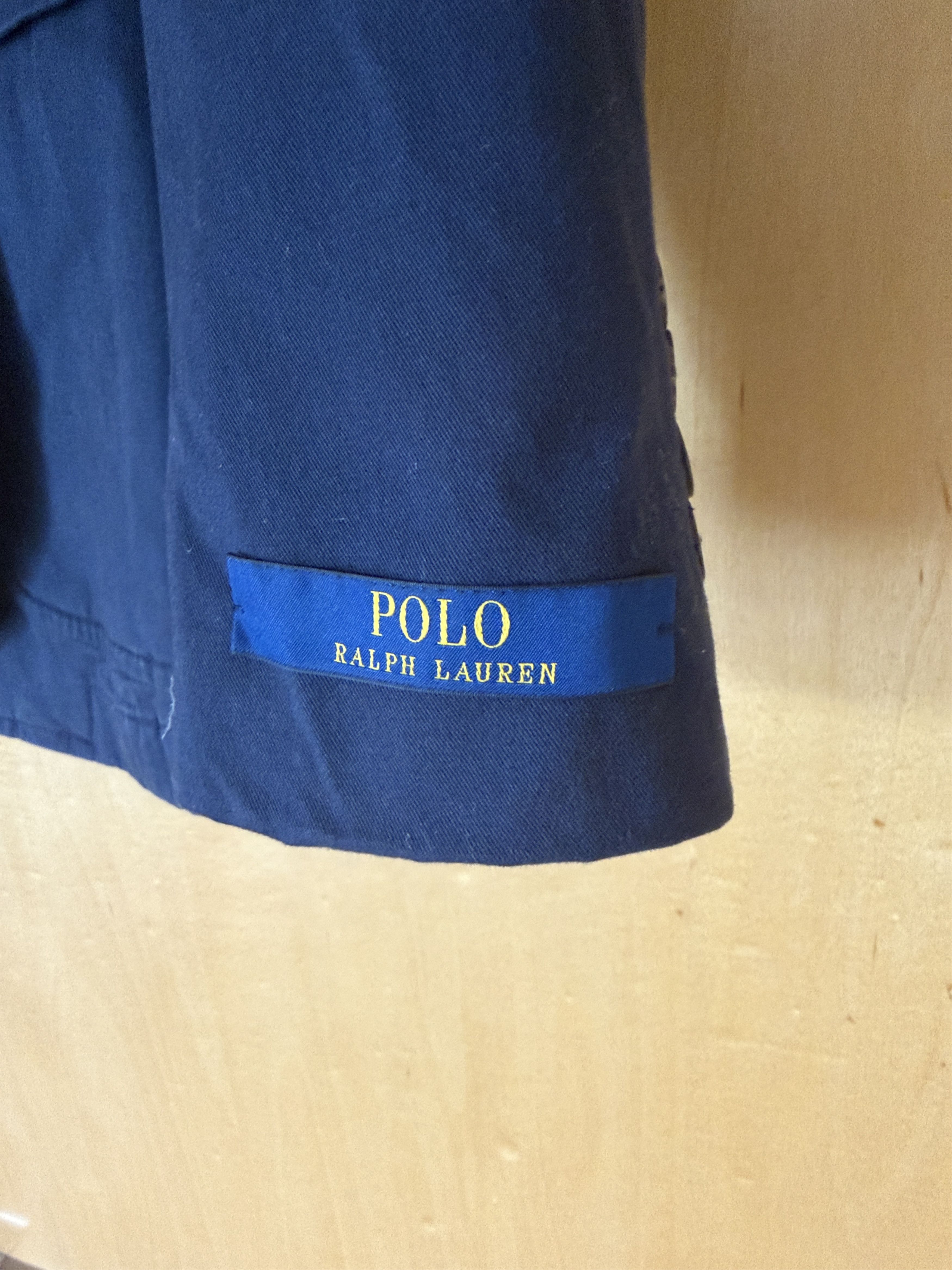 Polo Ralph Lauren Unconstructed Tailored Chino Jacket Polo Ralph Lauren Size 38R - 4 Thumbnail