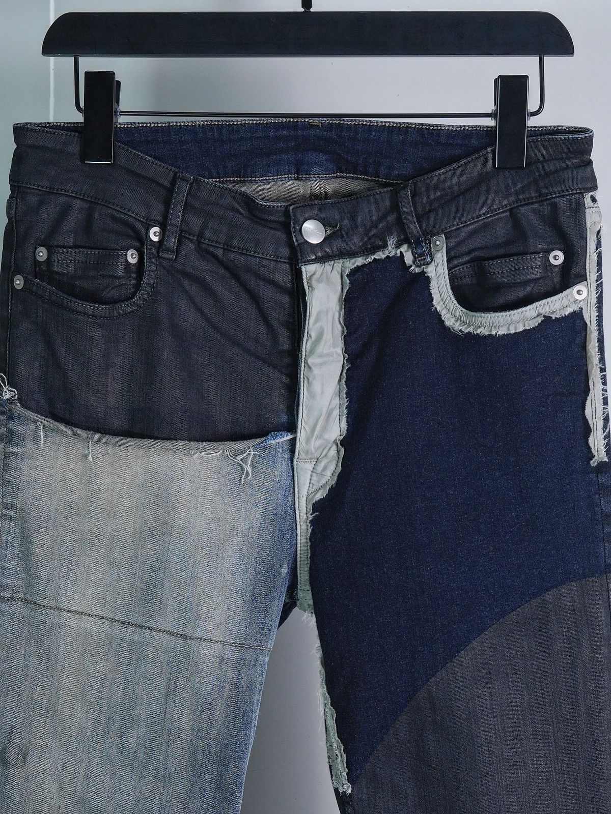 Rick Owens SS19 “Babel” Tyrone Waxed Denim Size US 32 / EU 48 - 3 Thumbnail