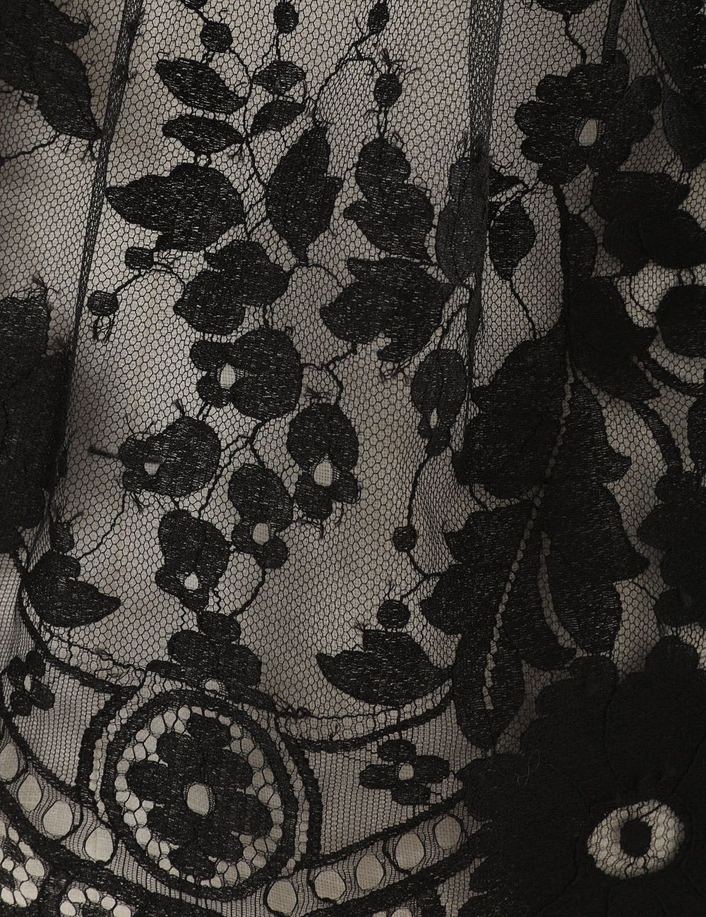 Zimmermann oc11z0725 Illustration Lace Top in Black Size L / US 10 / IT 46 - 6 Thumbnail