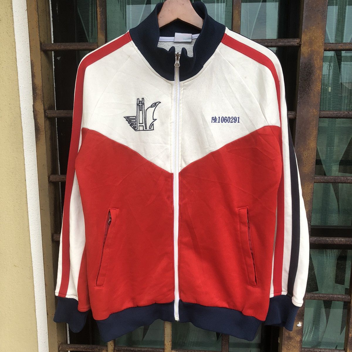 Japanese Brand × Sports Specialties 90’ Kawasaki Viator Track Top Zipper Sweater Size US L / EU 52-54 / 3 - 1 Thumbnail