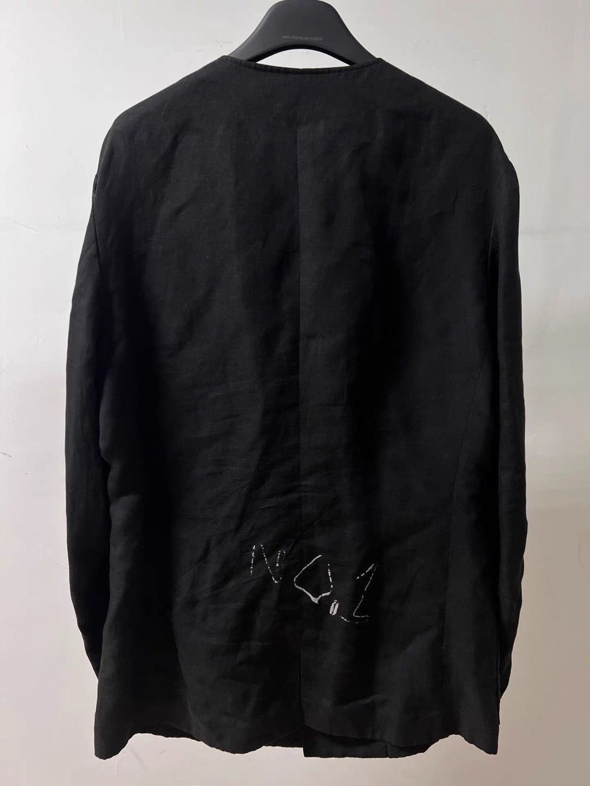 Yohji Yamamoto Yohji Yamamoto Sz 3 Yohji Yamamoto 15SS Hand Writing Jacke Size US L / EU 52-54 / 3 - 3 Thumbnail