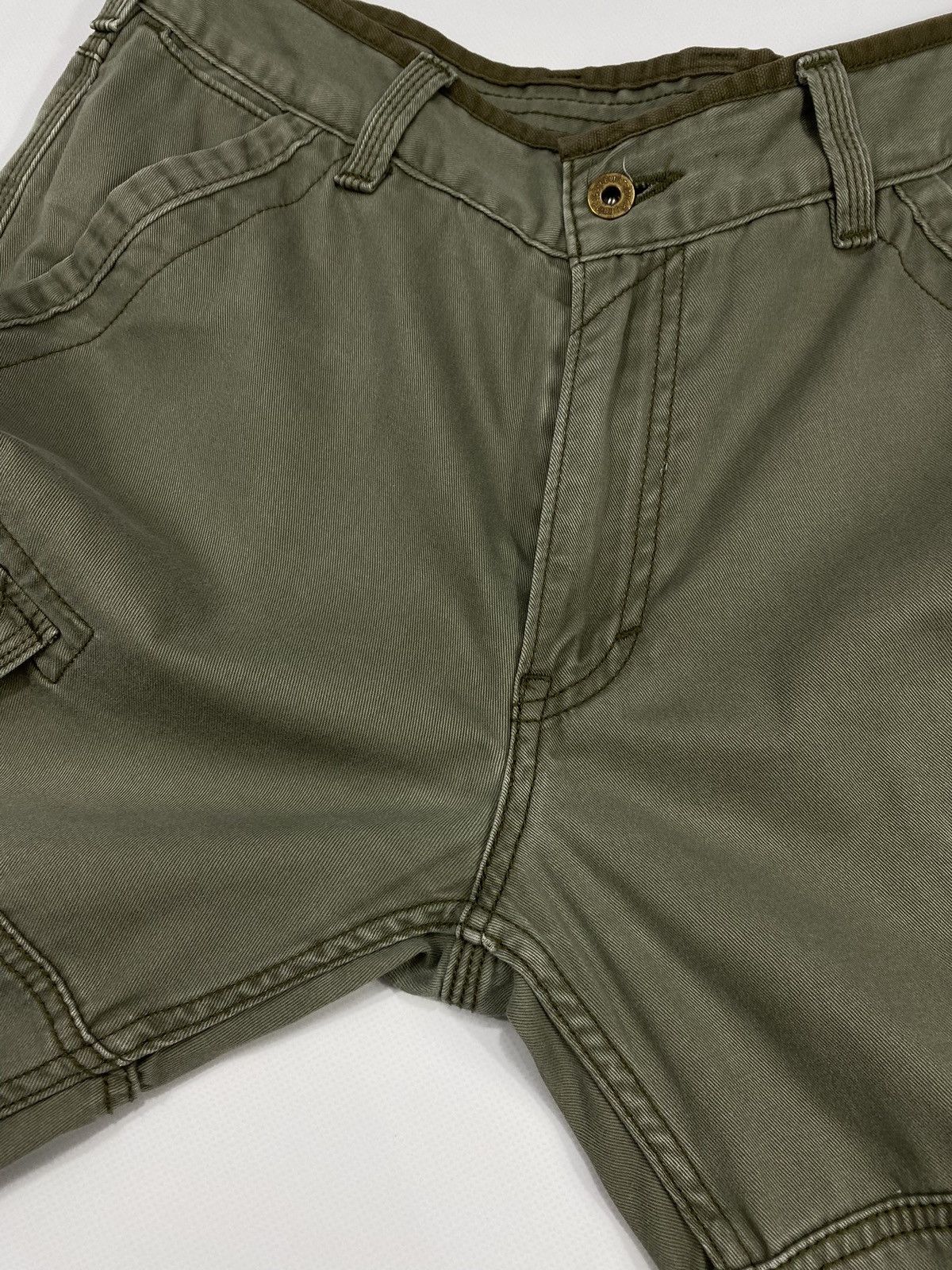 Levi's 🔥LASTDROP🔥VTG Levis Cargo Military Multipockets Khaki Shorts Size US 31 - 9 Thumbnail