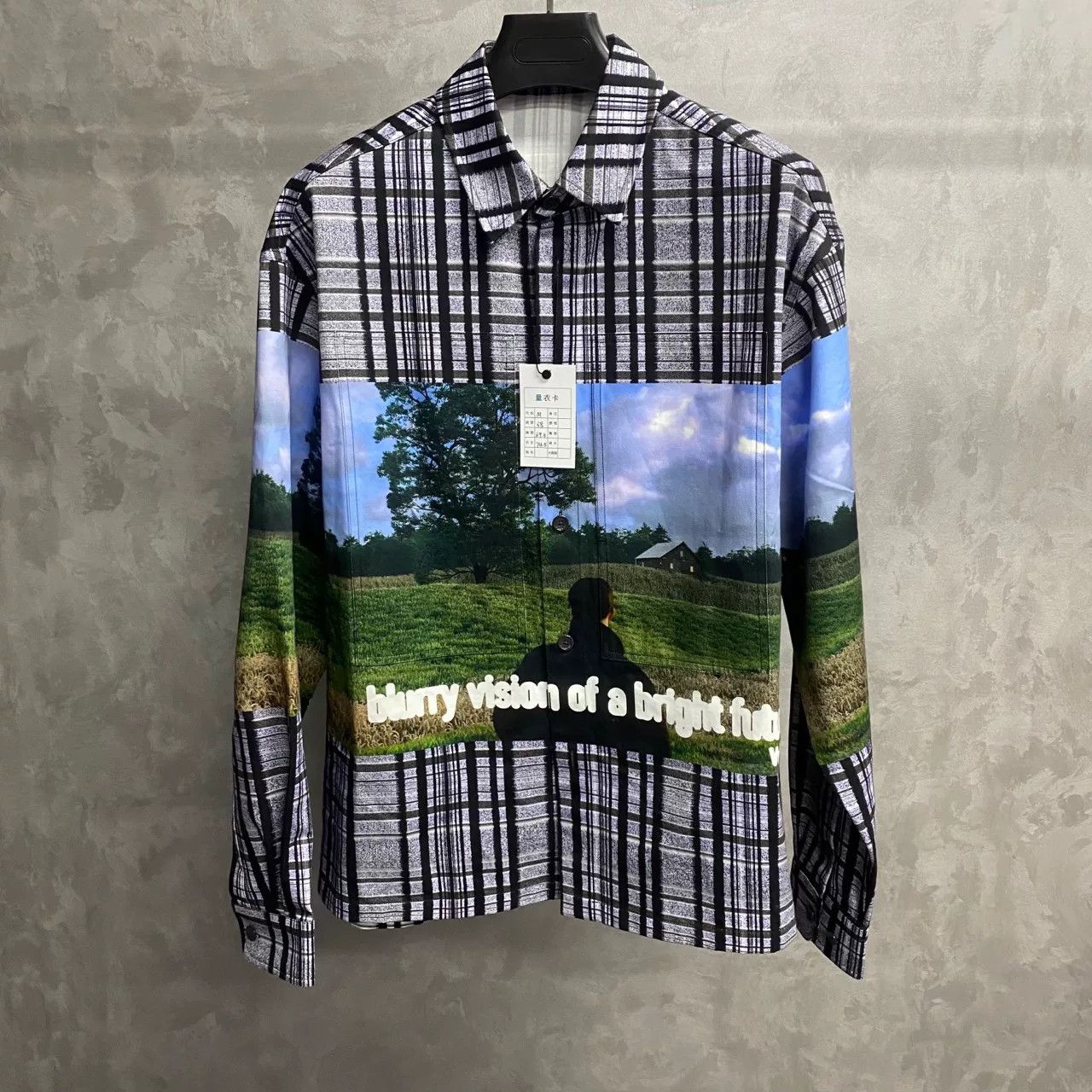 Louis Vuitton Louis Vuitton Plaid Landscape Logo Shirt Size US M / EU 48-50 / 2 - 1 Thumbnail
