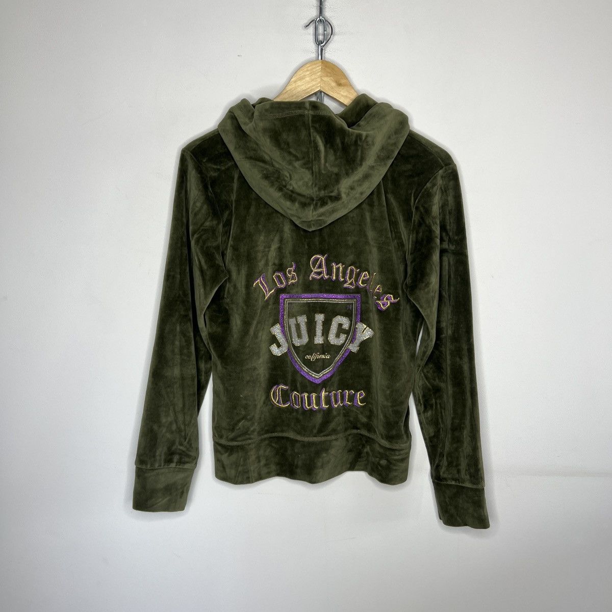 Juicy Couture Vintage Juicy Couture Hoodie + Pants Set Tracksuit Velour Size M / US 6-8 / IT 42-44 - 2 Thumbnail