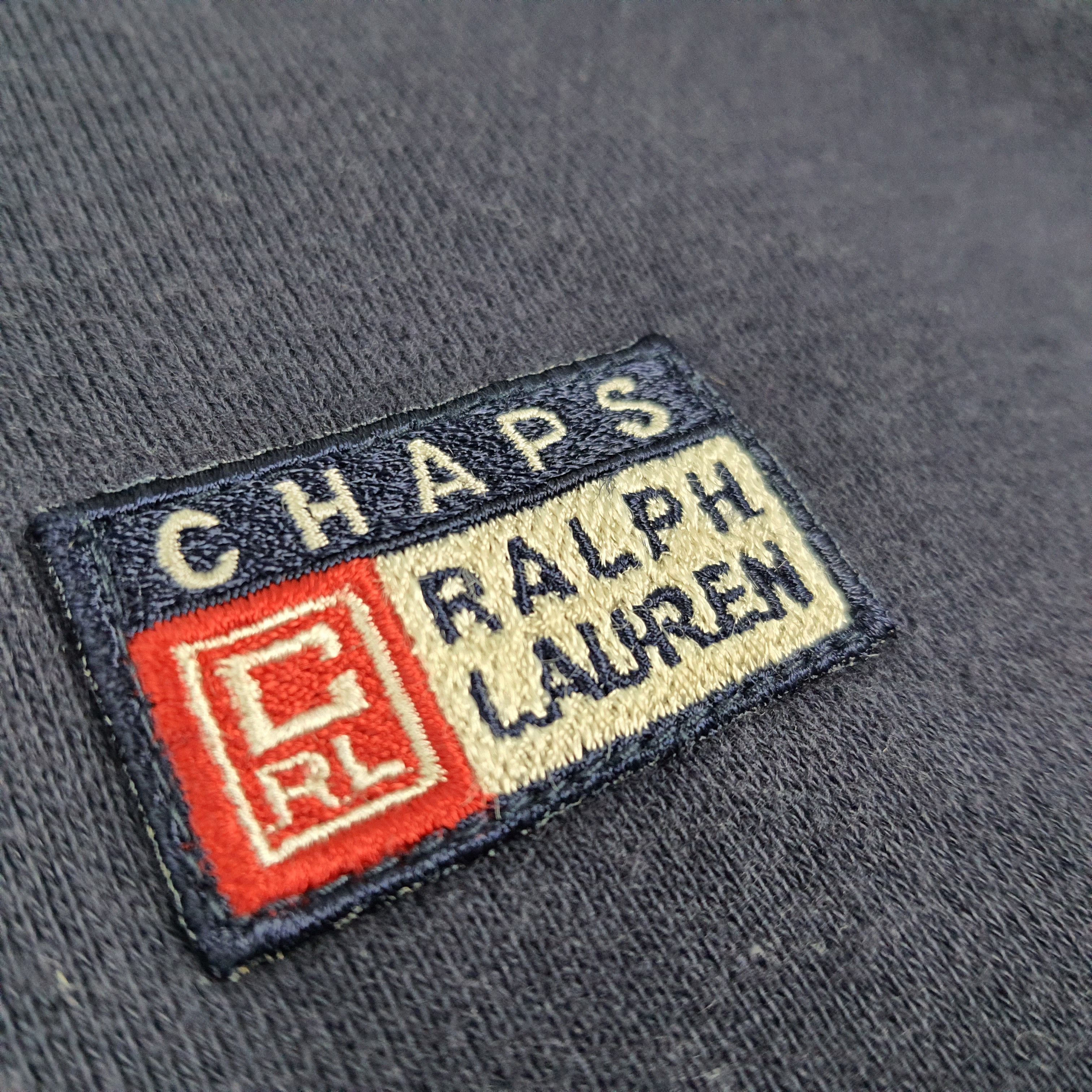 Chaps Ralph Lauren Vintage 90s Chaps Ralph Lauren Half Zipper Sweatshirt C282N5 Size US L / EU 52-54 / 3 - 3 Thumbnail
