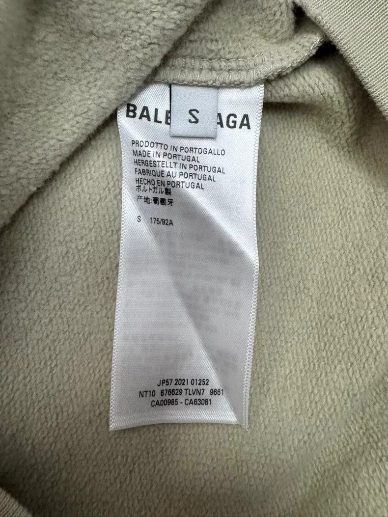 Balenciaga Balenciaga Beige Year of the Tiger Limited Embroidered Swea Size US S / EU 44-46 / 1 - 5 Thumbnail
