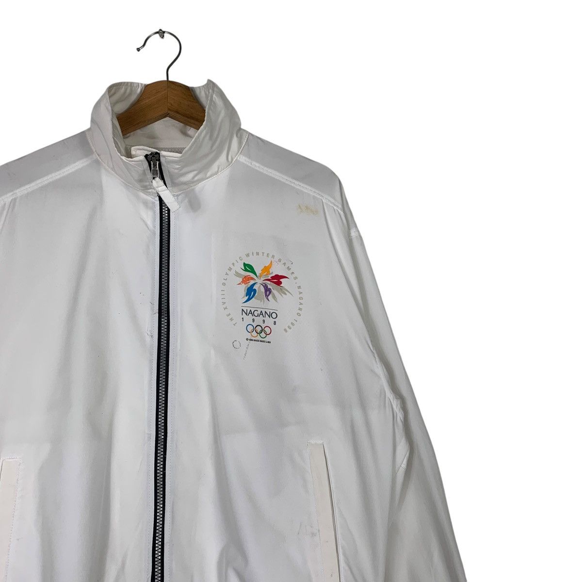 Mizuno Vintage Mizuno Winter Olympic Nagano 1998 Light Jacket Size US L / EU 52-54 / 3 - 5 Thumbnail