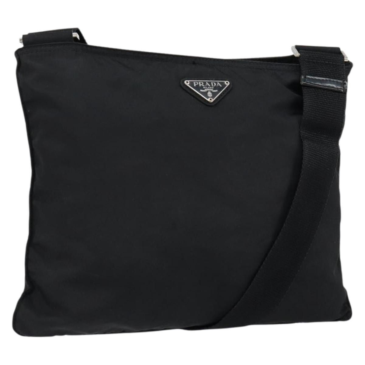Prada Prada Flat Messenger Bag Tessuto Size ONE SIZE - 1 Thumbnail