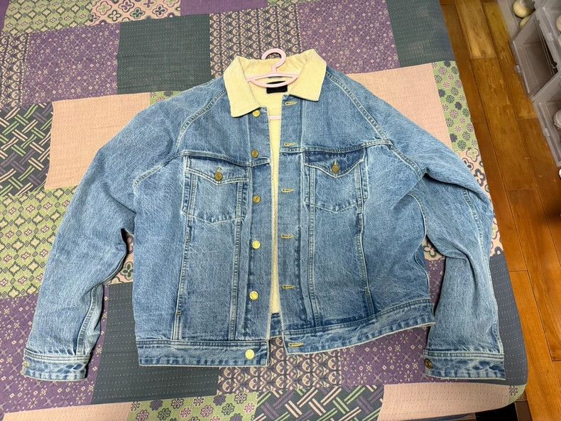 Fear of God Fear of God 5th Sherpa Denim Jacket - dmc Size US L / EU 52-54 / 3 - 1 Thumbnail