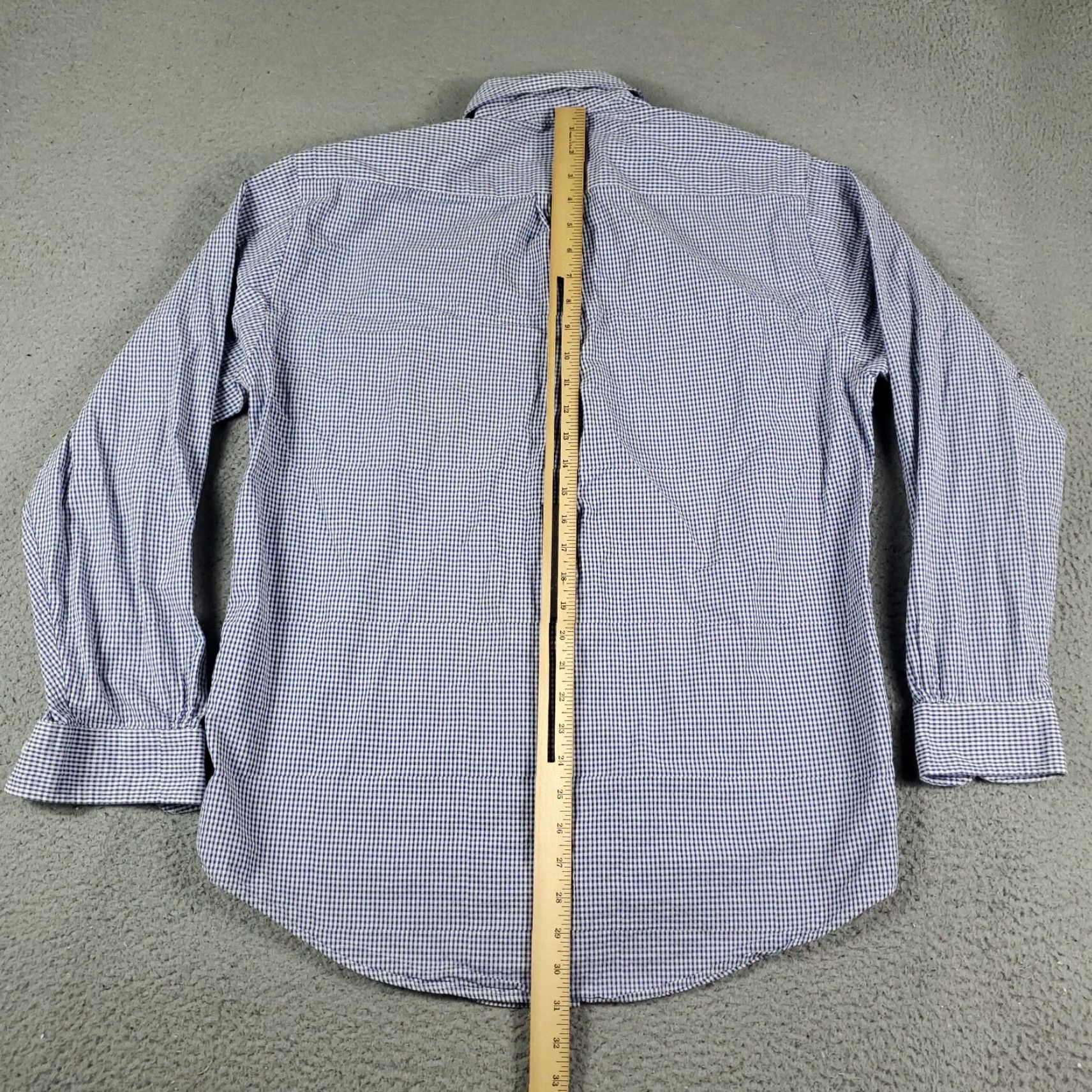 Brooks Brothers Brooks Brothers Button-Up Shirt Mens Medium Blue Check Long Sleeve Casual Size US M / EU 48-50 / 2 - 3 Thumbnail