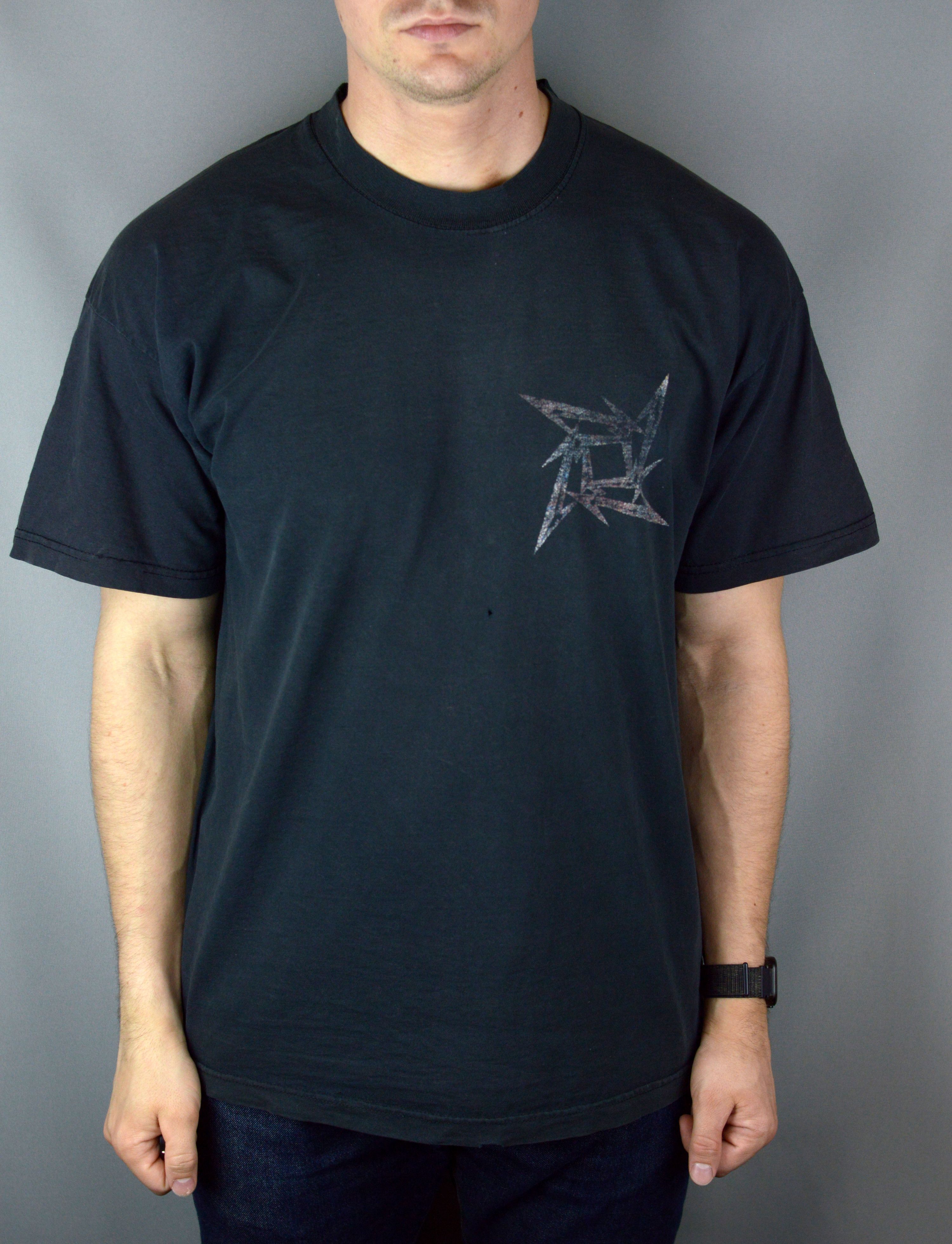 Metallica × Vintage Vintage Metallica 1996 t shirt Size US XL / EU 56 / 4 - 2 Thumbnail