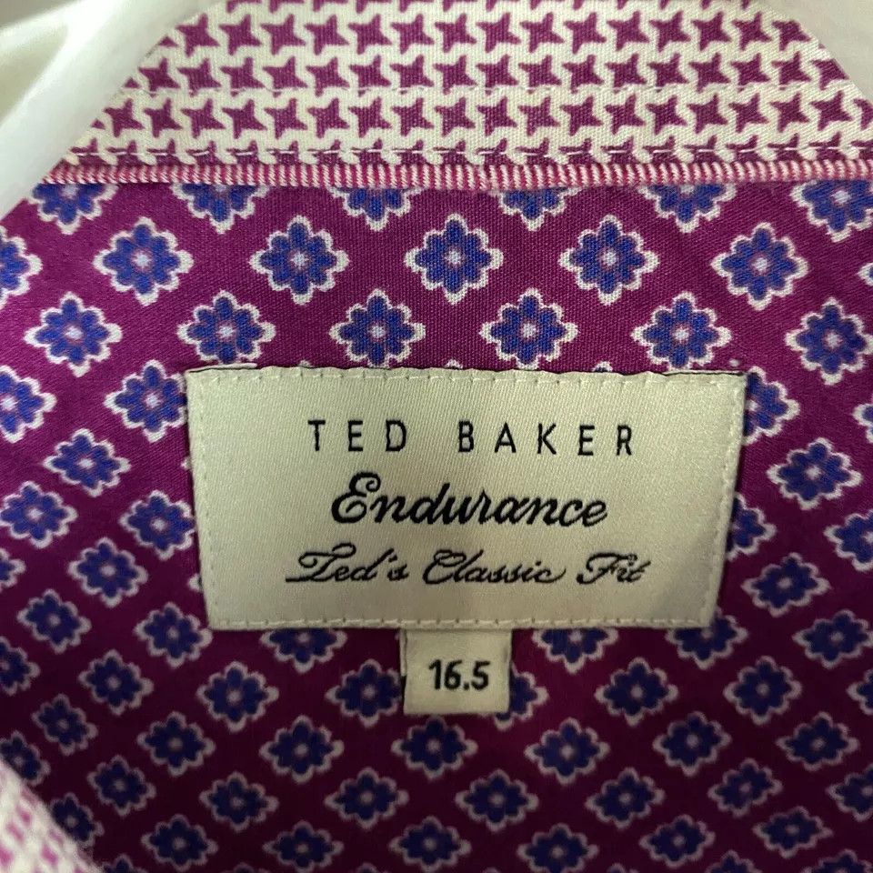 Ted Baker Ted Baker Button Up Endurance Shirt 16.5 Men's Long Sleeve Size US L / EU 52-54 / 3 - 3 Thumbnail