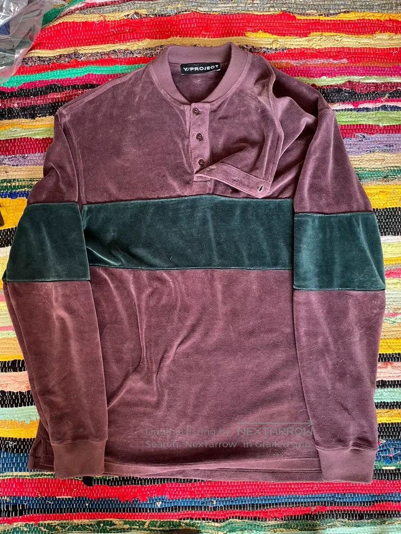 Y/Project Y/Project Size S Velvet long-sleeved sweater Size US S / EU 44-46 / 1 - 2 Thumbnail