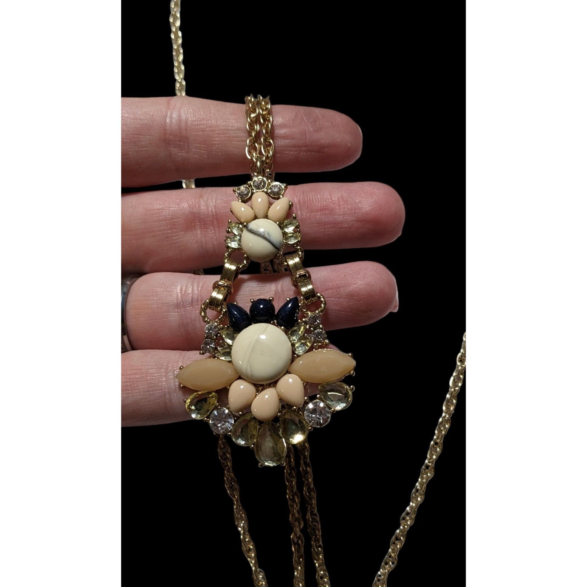 Other Y2K Style Preppy Gemmed Pendant Necklace Size ONE SIZE - 7 Thumbnail