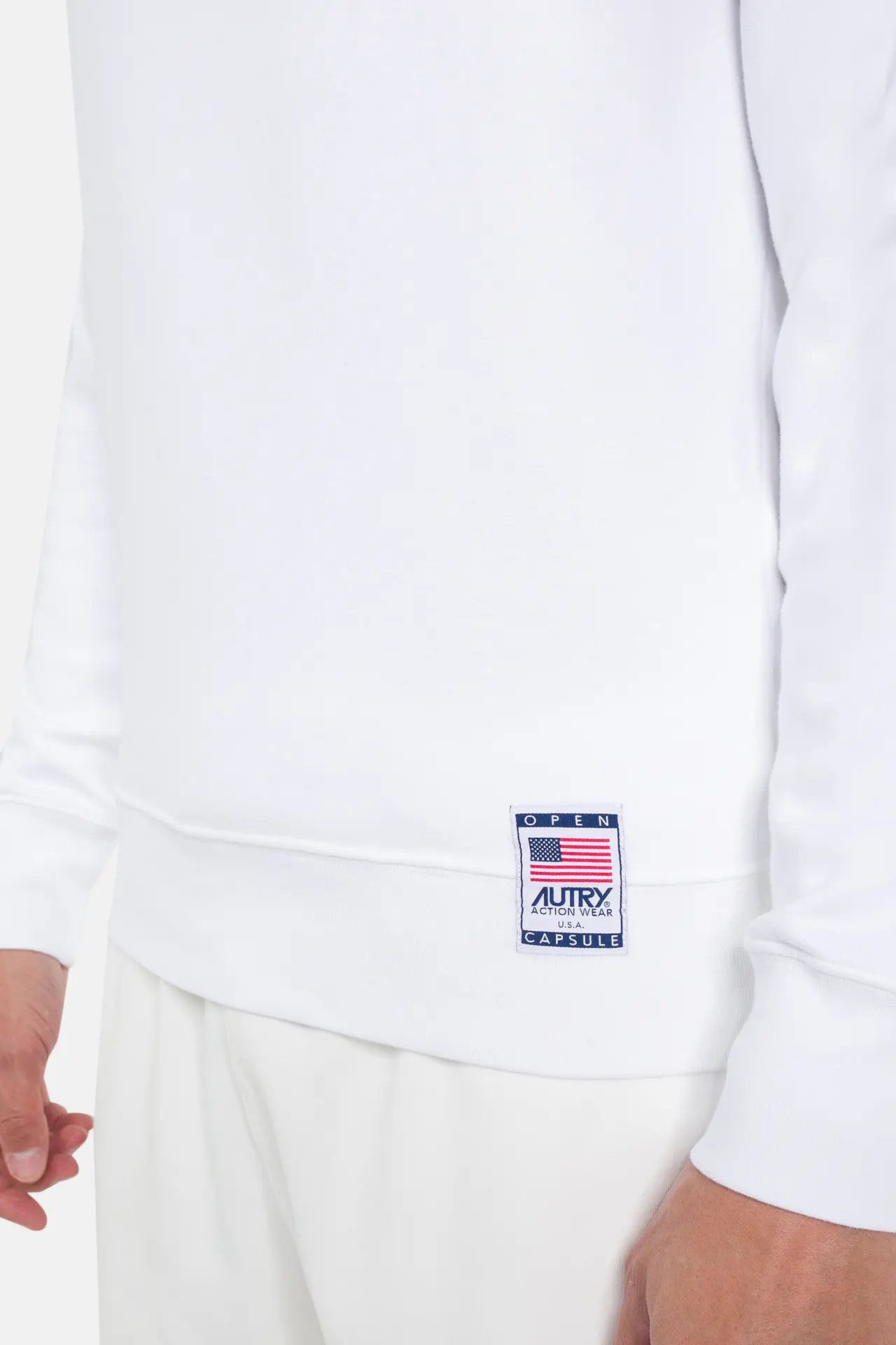 AUTRY o1y0526 Logo Sweatshirt in White Size US L / EU 52-54 / 3 - 4 Thumbnail