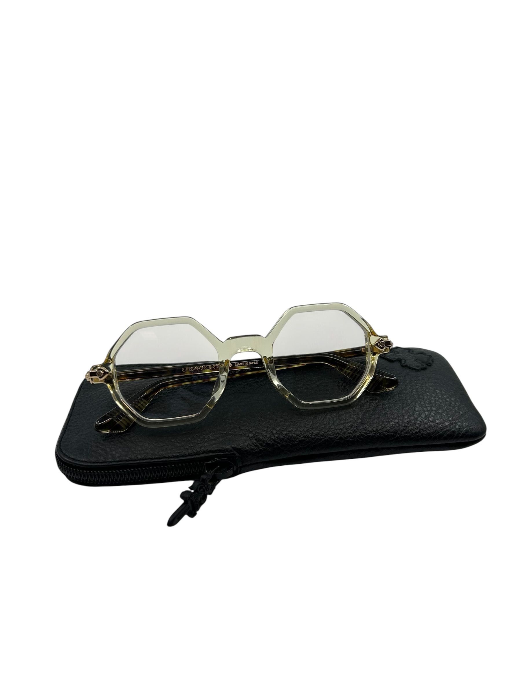 Chrome Hearts Clitco Glasses Clear Frame Size ONE SIZE - 1 Thumbnail