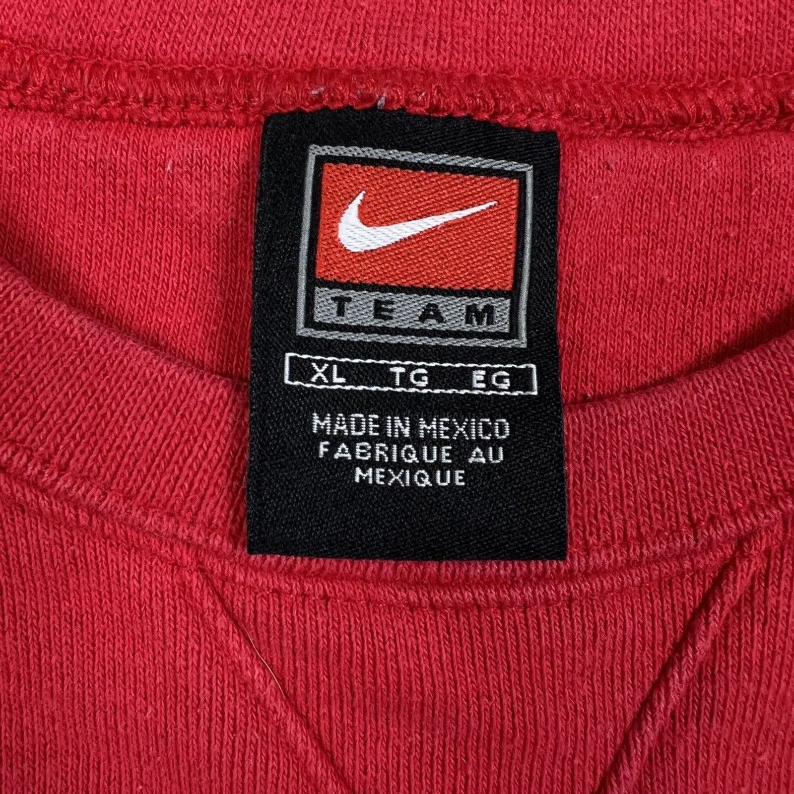 Nike × Vintage Vintage Nike University of Las Vegas Sweatshirt 90s Pullover Size US XL / EU 56 / 4 - 4 Thumbnail