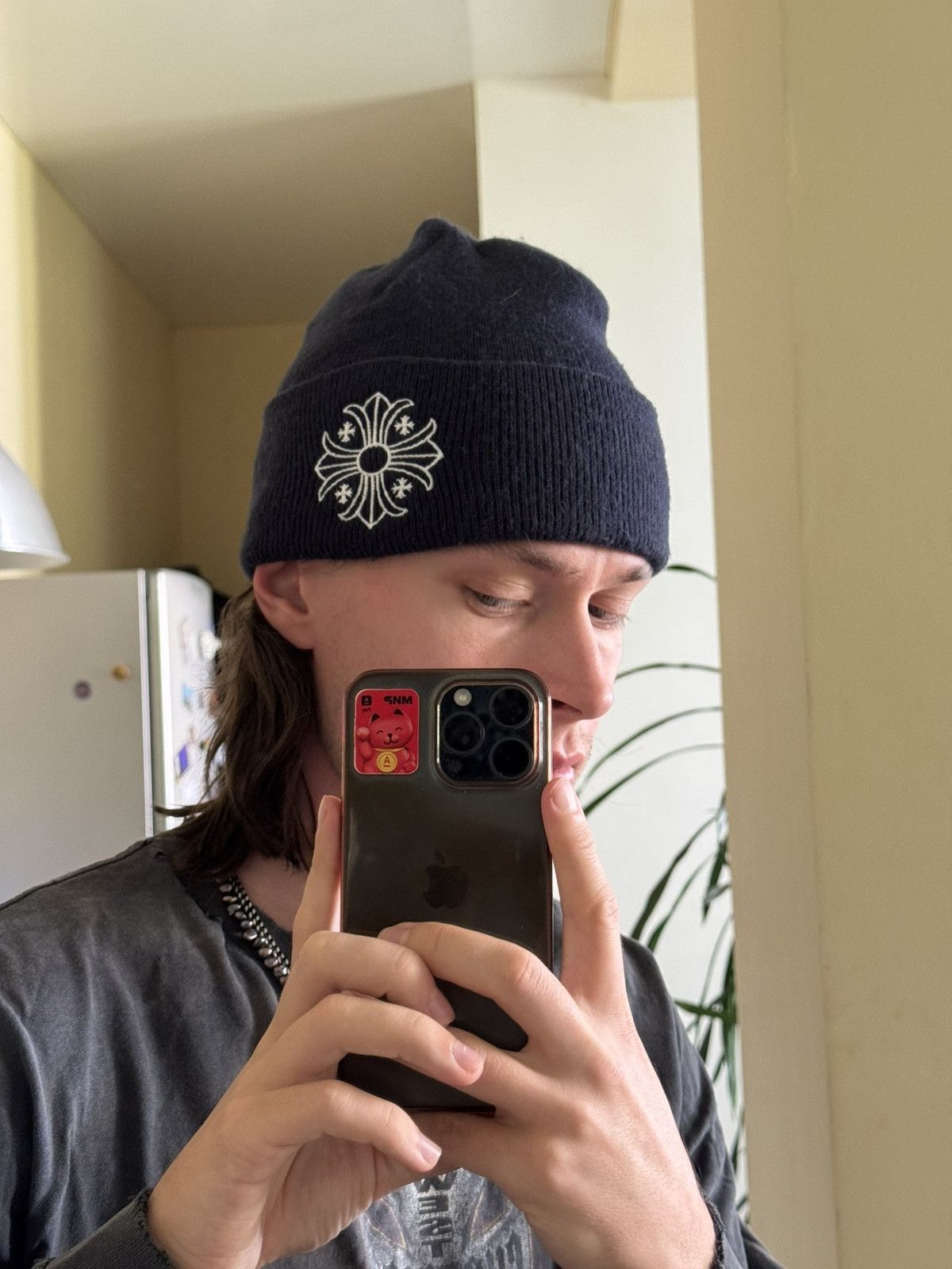 Chrome Hearts Chrome Hearts CH Plus/Fuck You Beanie | Grailed